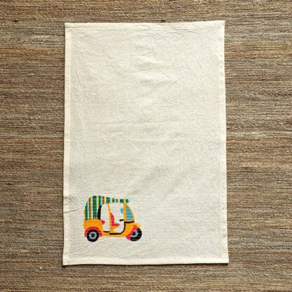 Calyz Indian Autoriksha Tea towel - Image 4